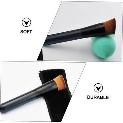 High-Density Hair Makeup Brush Blending Brush for Foundation Powder Cosmetics Soft Sturdy No Shedding